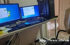 个人用二手电脑两台，打包900送电脑桌，电脑椅
